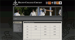 Desktop Screenshot of cricket.hiltoncollege.com