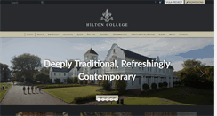 Desktop Screenshot of hiltoncollege.com
